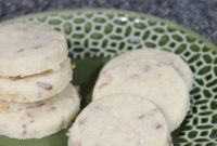Golden Toasted Coconut Shortbread