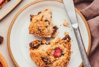 Decadent Chocolate Strawberry Scones