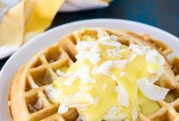 Zesty Coconut Cloud Waffles
