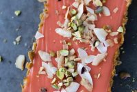 Zesty Grapefruit Tart with Toasted Coconut Crust
