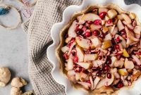 Ginger-Kissed Cranberry Pear Pie