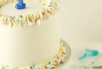 Effervescent Cherry Vanilla Champagne Cake