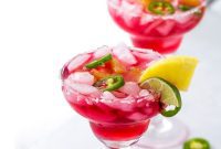Sweet Heat Hibiscus Pineapple Margarita