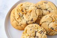 Salty-Sweet Butterscotch Pretzel Chocolate Chip Cookies