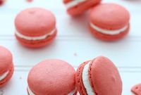 Ruby Citrus Walnut Macarons