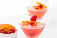 Peach Rhapsody Martini