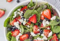 Berry and Balsamic Chevre Salad