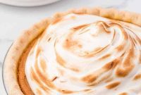 Golden Harvest Sweet Potato Pie with Maple Mallow Clouds