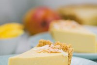 Tropical Mango Coconut Pie