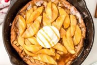 Caramelized Apple Puffed Pancake