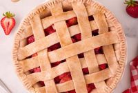 Picture-Perfect Homemade Strawberry Pie Recipe
