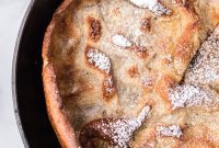 Gingerbread Puffed Dutch Baby