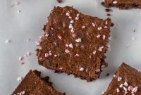 Decadent Peppermint Mocha Brownies