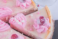 Sparkling Rose Cheesecake