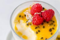 Tropical Sunset Panna Cotta
