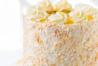 Paradise Passionfruit Coconut Cake