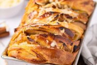 Sweet Apple and Tangy Cheddar Swirl Bread