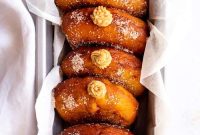 Autumn Pumpkin Spice Bomboloni
