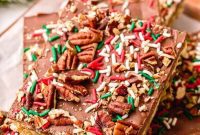 Festive Toffee Crackers