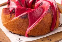 Vibrant Hibiscus Fonio Pound Cake