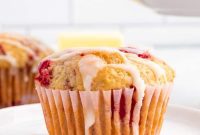 Decadent Raspberry White Chocolate Muffins