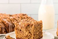 Spiced Chai Swirl Coffee Cake