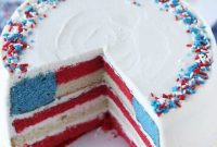 Stars and Stripes Celebration Cake