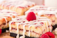Raspberry White Chocolate Dream Bars