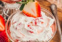 Whipped Strawberry Mascarpone Delight