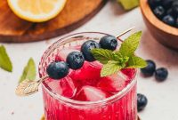 Sparkling Blueberry Gin