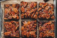 Gooey Pecan Brownie Bars