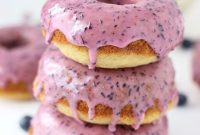 Blueberry Bliss Baked Doughnuts