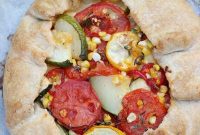 Rustic Summer Garden Tart