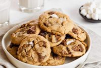 Reese’s Peanut Butter S’mores Cookies