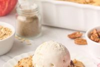 Cardamom-Kissed Apple Crumble