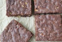 Spoonful of Flour’s Signature Brown Butter Walnut Brownies