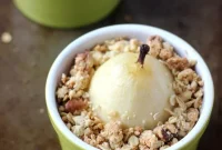 Mulling Pear Crumble