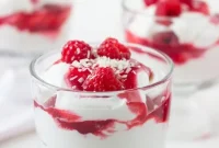 Luscious White Chocolate Raspberry Cloud