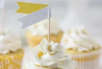 Meyer Lemon Rosemary Sunshine Cupcakes