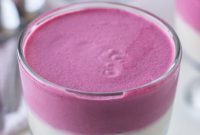 Honey-Kissed Beet Panna Cotta, Lemon Dream