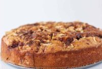 Decadent Caramel Apple Crumb Cake