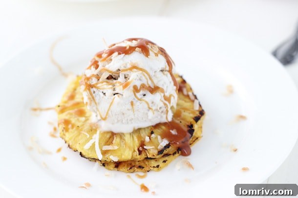 Grilled Fruit Dessert-pineapples-1