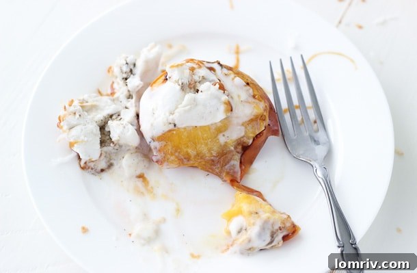 Grilled Fruit Dessert-peaches-2