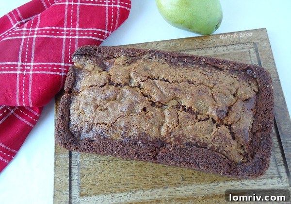 spiced pear bread