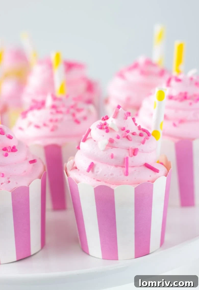 Delightful Pink Lemonade Cupcakes for a Cause