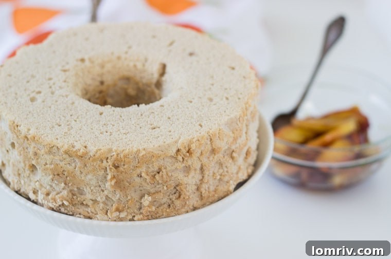 Cinnamon Angel Food Cake-5