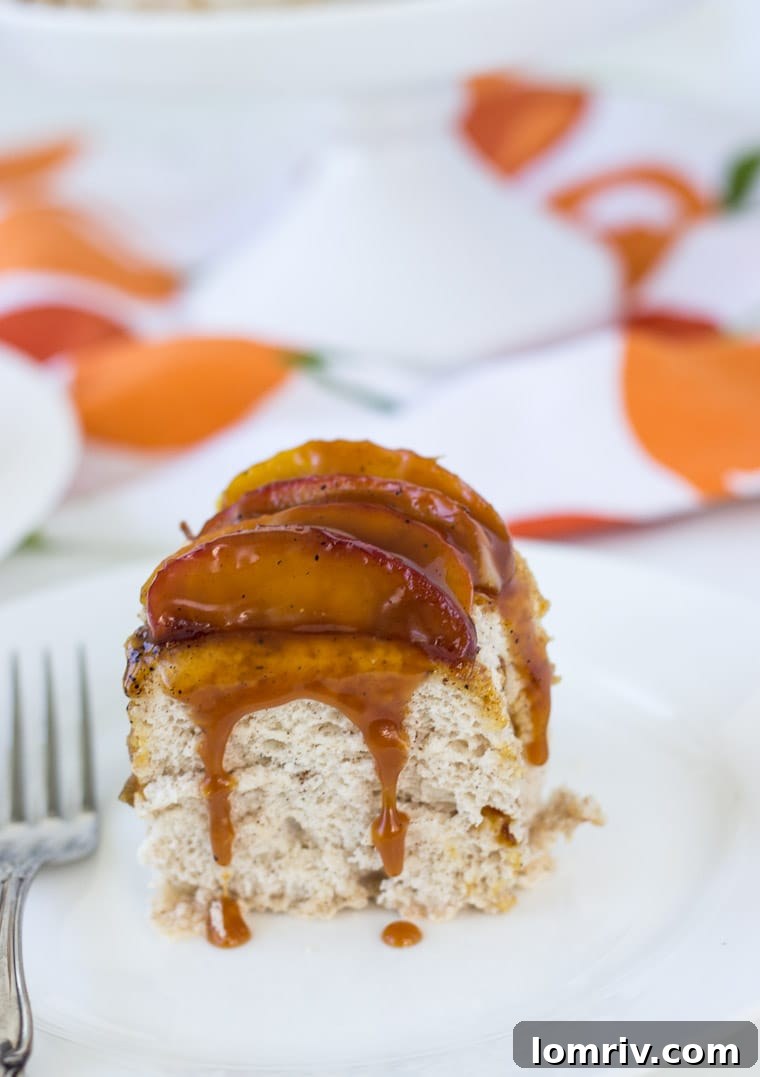Cinnamon Angel Food Cake- a light and fluffy angel food cake with sweet apples