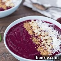 Berry Beets Smoothie Bowl