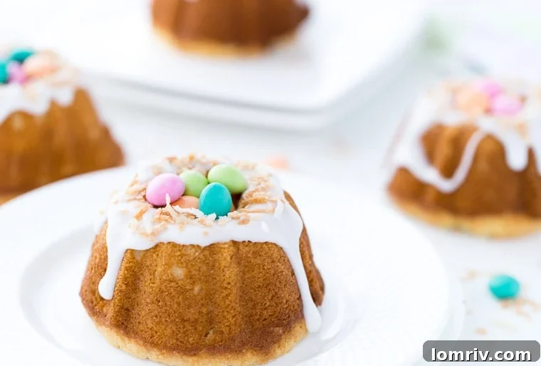 Coconut Lemon Bundt Cake - a stunning and easy dessert for Easter or Spring gatherings.