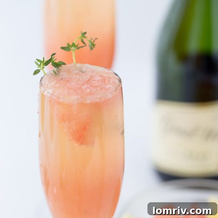Grapefruit Mimosa